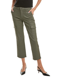 7 For All Mankind Logan Coated Cargo Jean 23" Waist Green