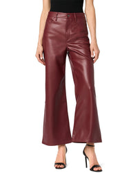 Joes Jeans Wide Leg Burgundy Ankle Jean