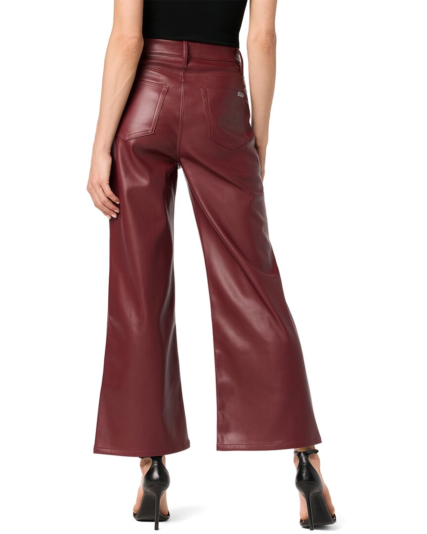 Joes Jeans Wide Leg Burgundy Ankle Jean