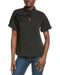 Gracia Rose Detail Puff Sleeve Top