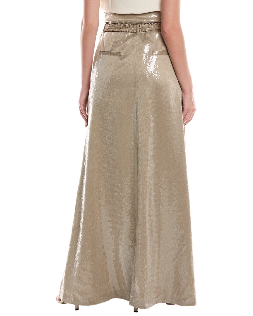 Brunello Cucinelli Silk-Blend Maxi Skirt
