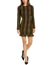 The Kooples Smocked Sheath Dress