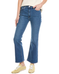Hudson Jeans Barbara High-Rise Pleasant Bootcut Crop Jean Blue