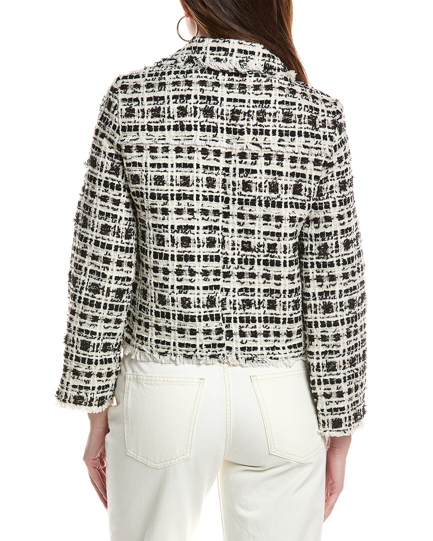 Silvian Heach Wool-Blend Tweed Jacket