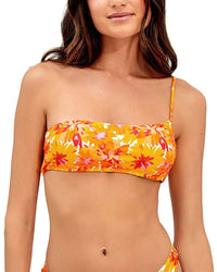 Vix Lowana Mustard Ana Bandeau Top Multi
