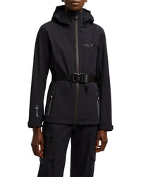 Moncler Fex Hooded Shell Jacket Black