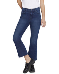 Current/Elliott The Boulevard Zenith Wash Crop Bootcut Jean Multi 23" Waist