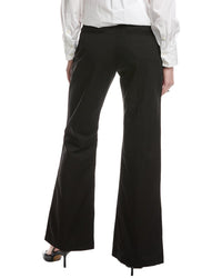 Re/Done Mid-Rise Flared Trouser Black Jean