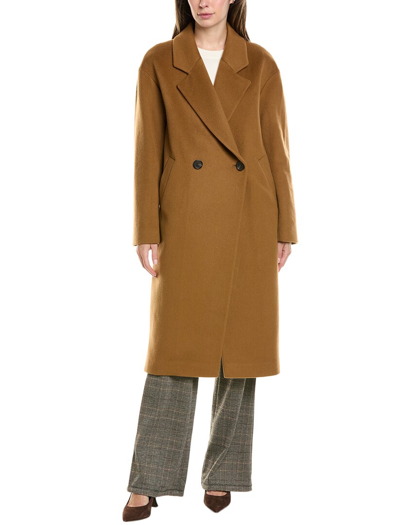 Fleurette Long Wool Coat