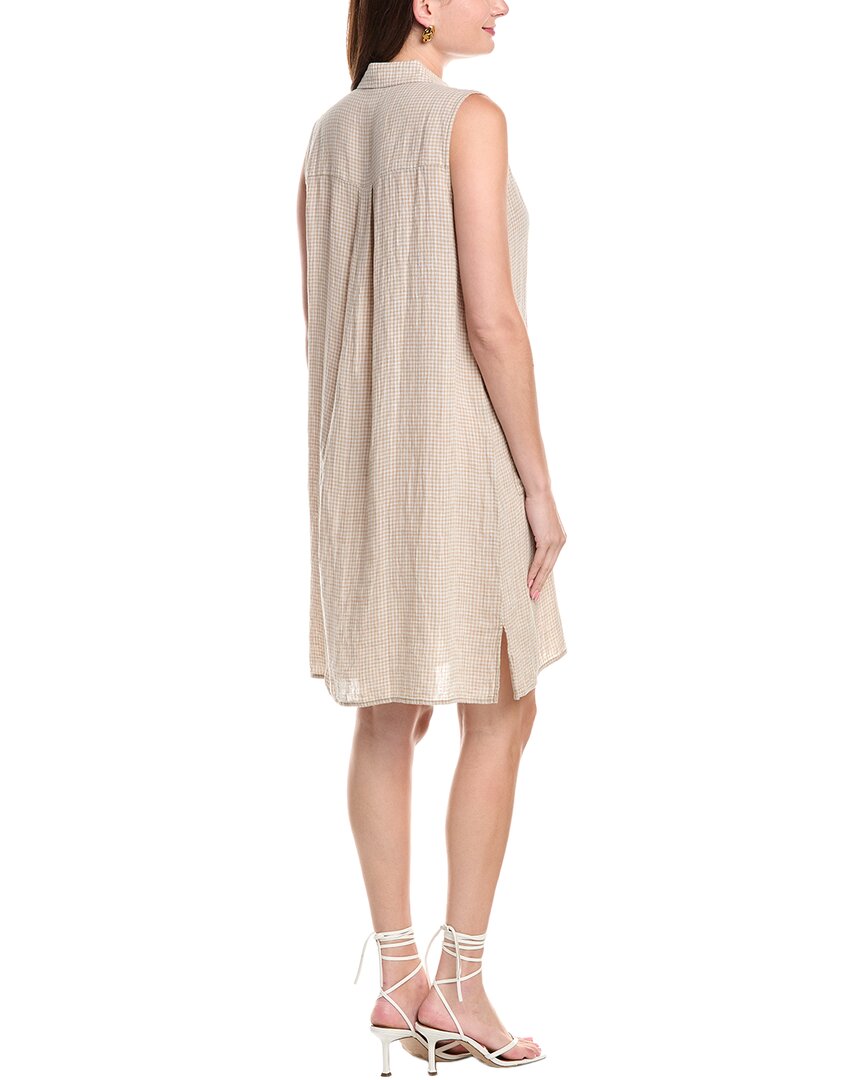 Eileen Fisher Classic Linen Midi Dress Bluefly Eileen Fisher Classic Linen Midi Dress Bluefly