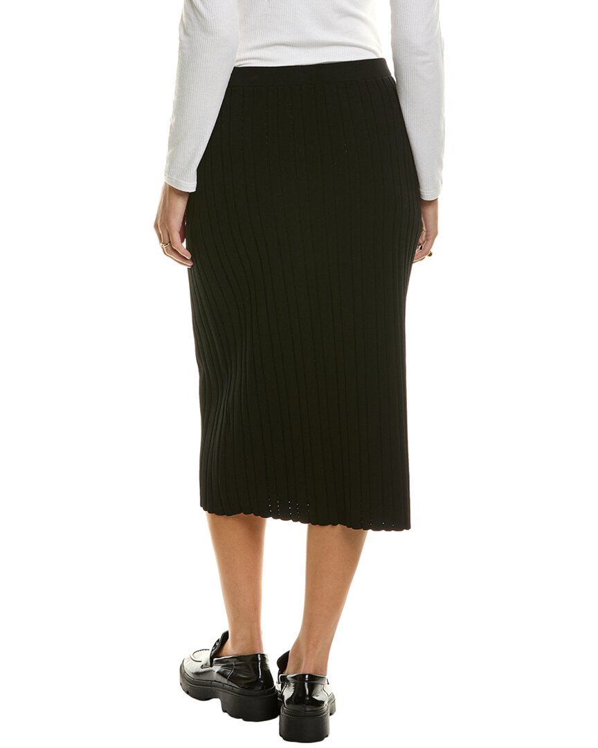 Proenza Schouler White Label Pointelle Rib Knit Midi Skirt