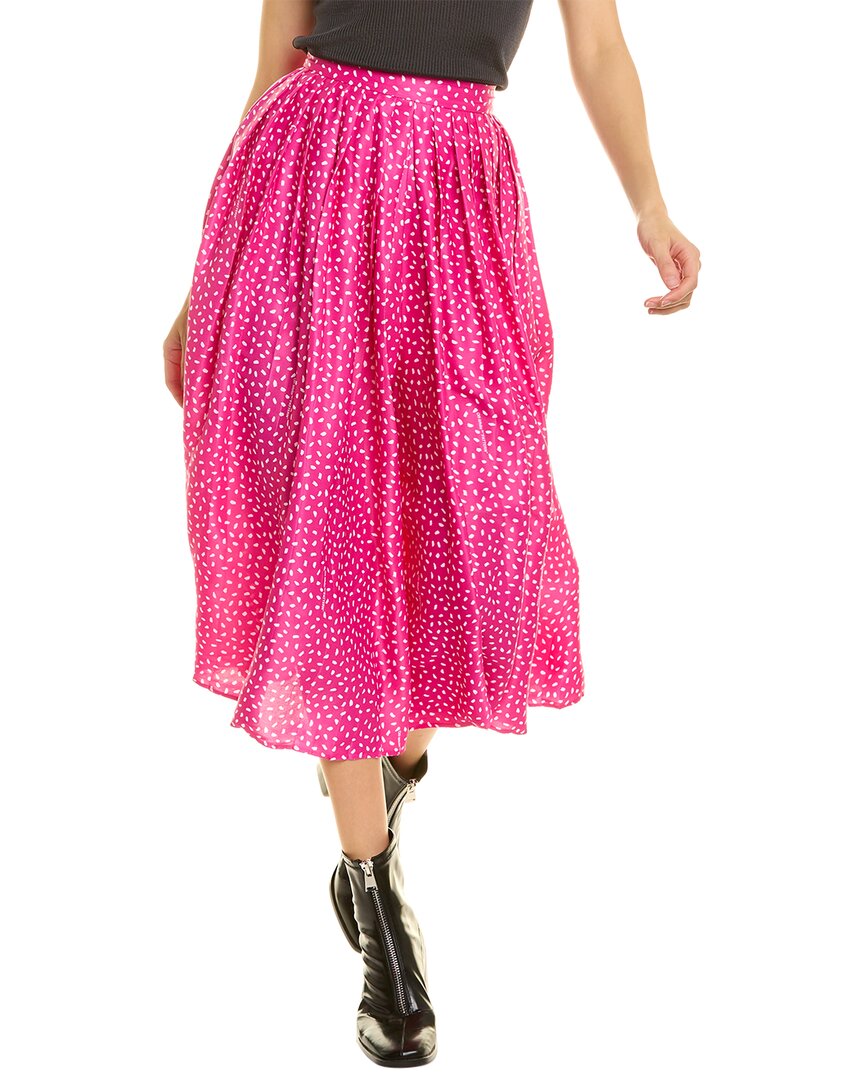 Off-White™ Womens Pleated A-Line Skirt, 38
