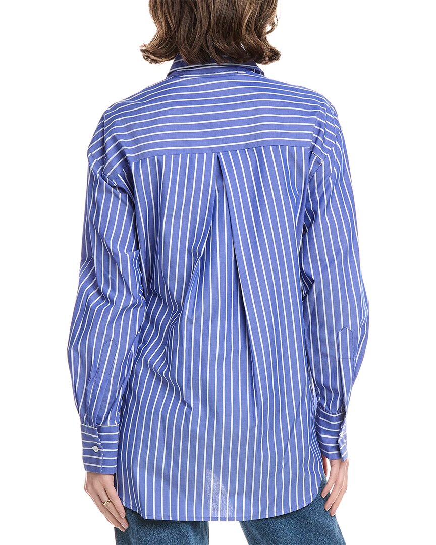 Enza Costa Poplin Shirt