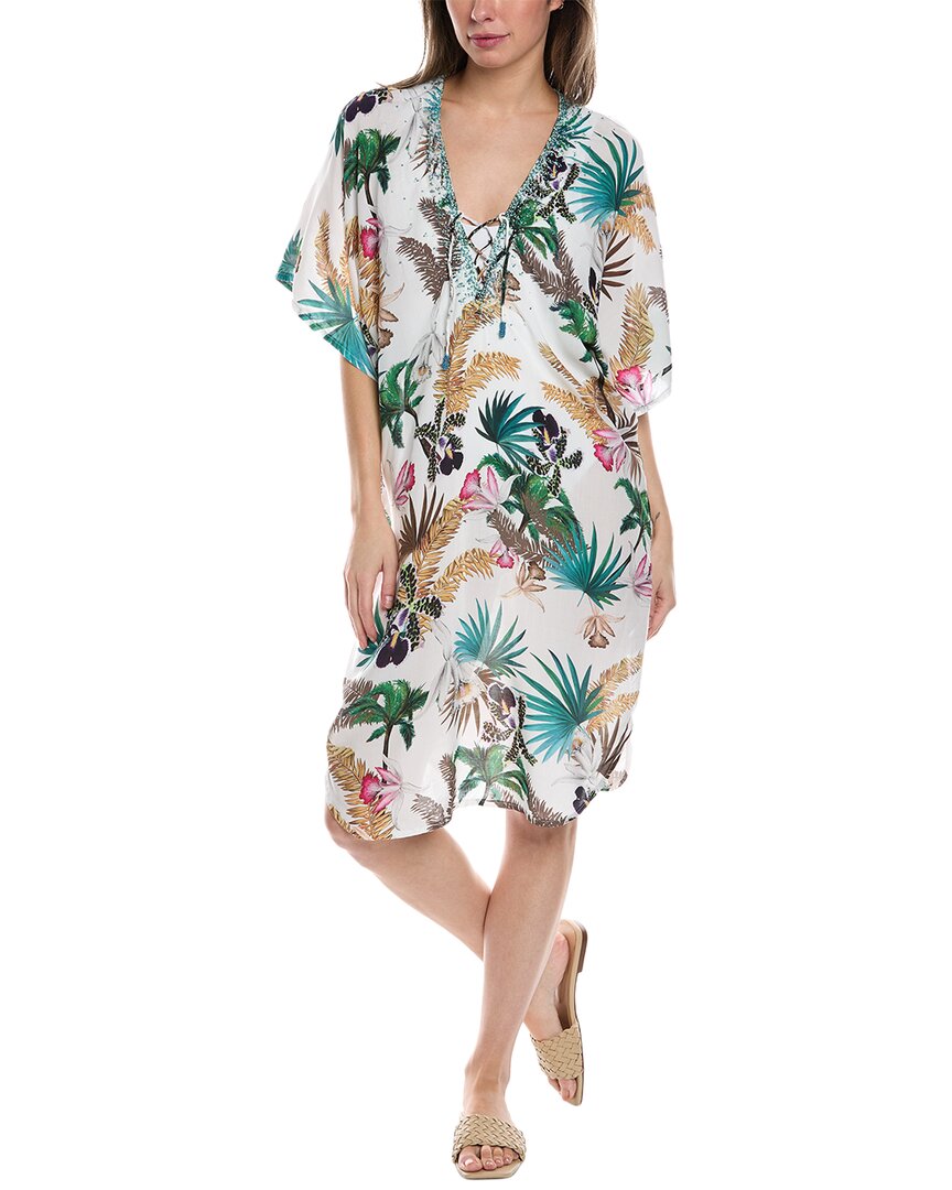 Walker & Wade Mallorca Kaftan White Regular 0 (XS)