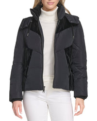 Andrew Marc Tayte Hooded Puffer Jacket