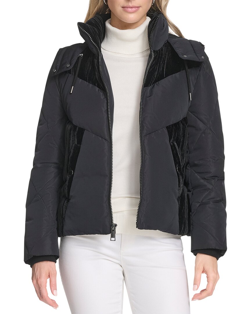 Andrew Marc Tayte Hooded Puffer Jacket