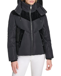 Andrew Marc Tayte Hooded Puffer Jacket