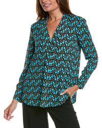 Diane Von Furstenberg Sanorah Top Green