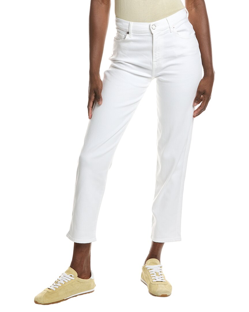 7 For All Mankind Luxe Vintage Malia Soleil Jean White