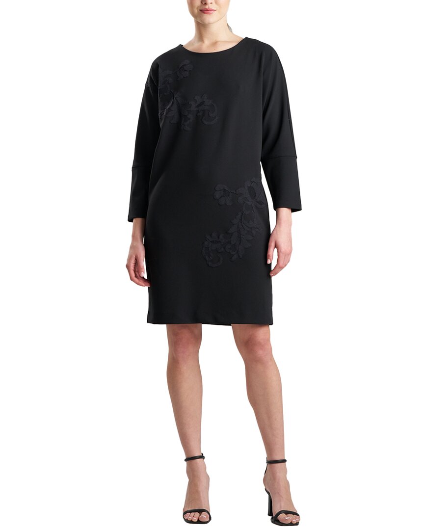 Natori Scuba Crepe Dress Black