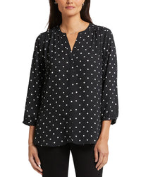 Nydj Pintuck Blouse