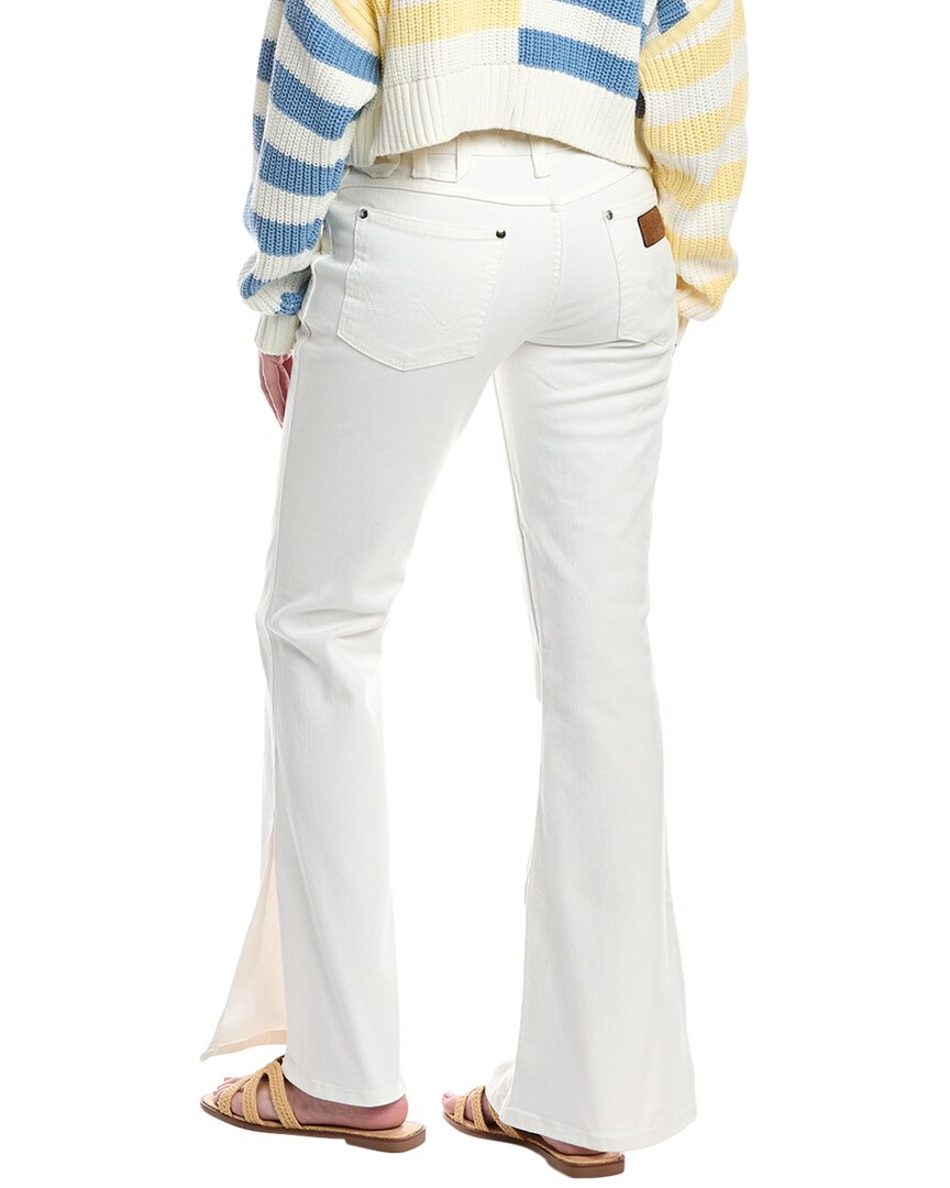 Staud X Wrangler The Bikini White Jean