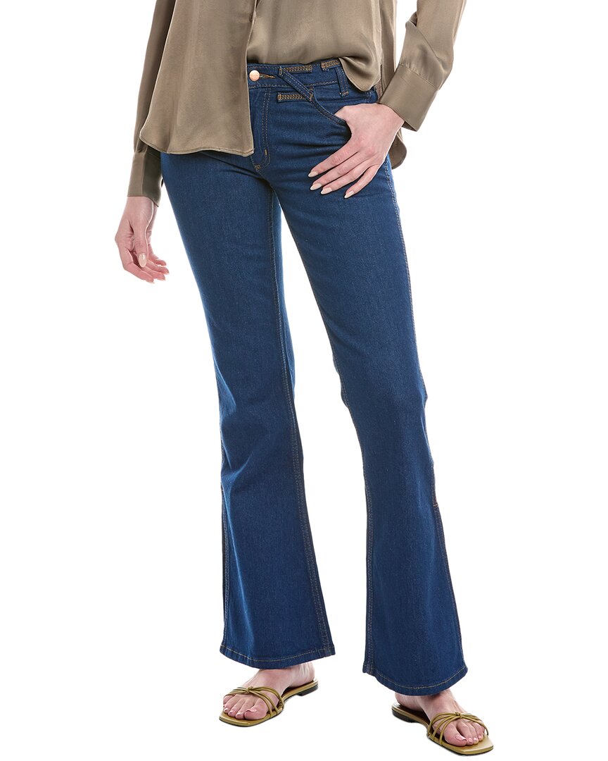Staud X Wrangler The Bikini Dark Rinse Jean