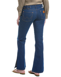 Staud X Wrangler The Bikini Dark Rinse Jean