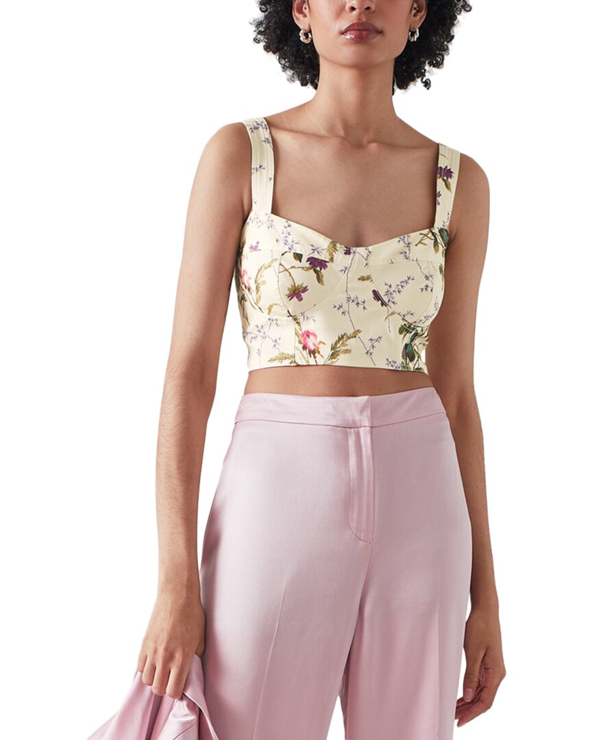 L.K.Bennett Eloise Woven Top Multi