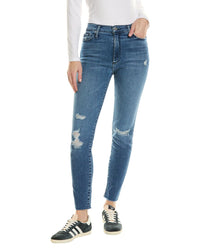 Black Orchid Carmen High Rise Ankle Fray Jazz It Up Jean Multi 24" Waist