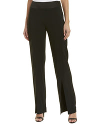 Simkhai Satin Combo Front Slit Pant