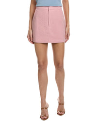 Beulah Rhinestone Mini Skirt Pink