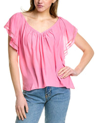 Ramy Brook Winston Top Pink