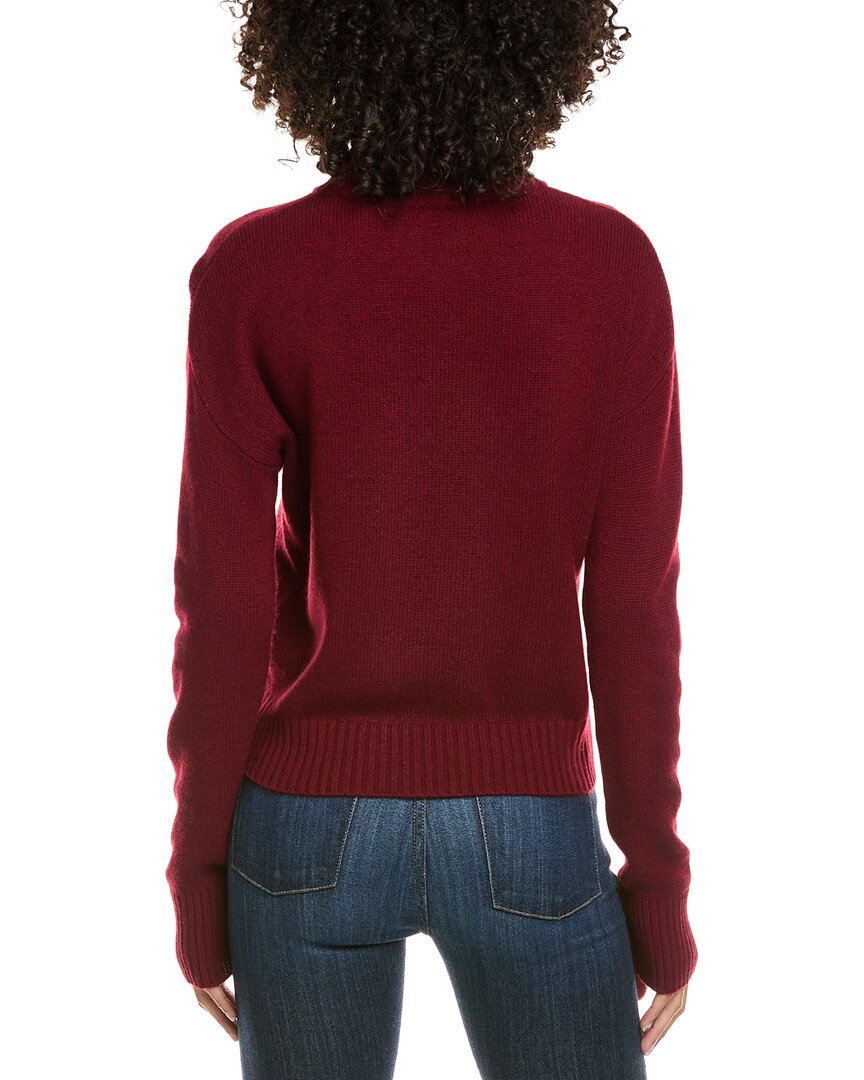 Incashmere Crop Mock Wool & Cashmere-Blend Sweater