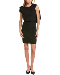 Theo The Label Gaia Backless Draped Mini Dress