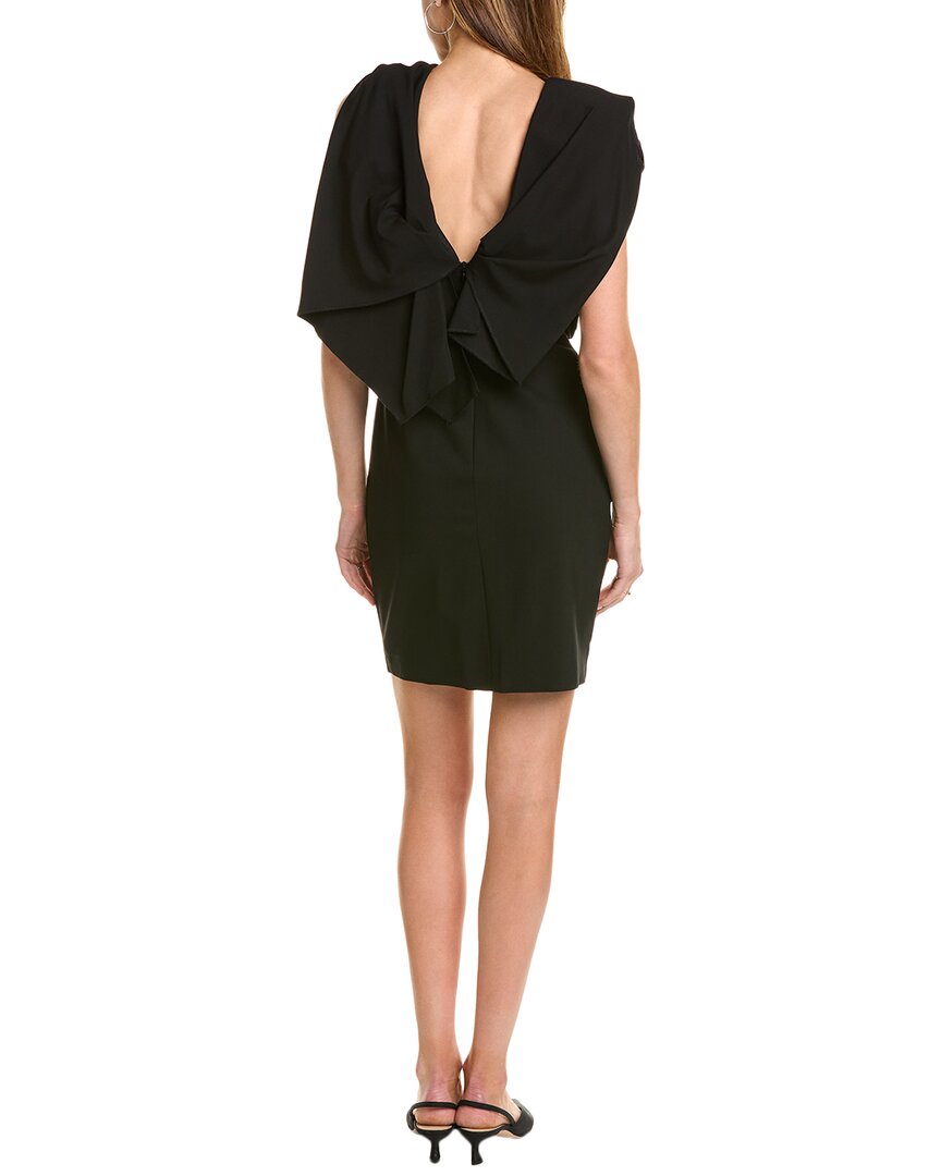 Theo The Label Gaia Backless Draped Mini Dress