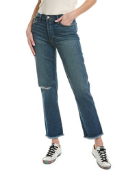 Joe’S Jeans The Honor High-Rise Kersh Vintage Straight Jean Blue