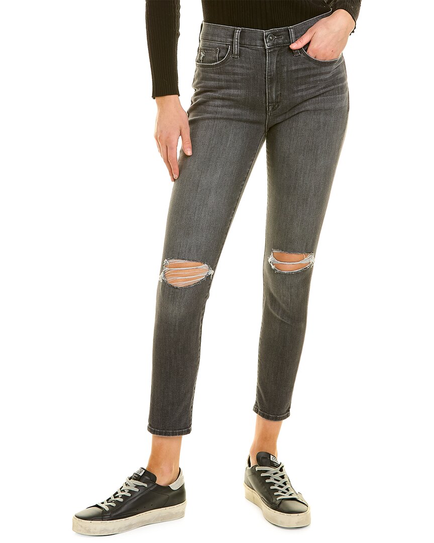 Hudson Jeans Blair Phoenix High-Rise Skinny Ankle Jean Black 24" Waist