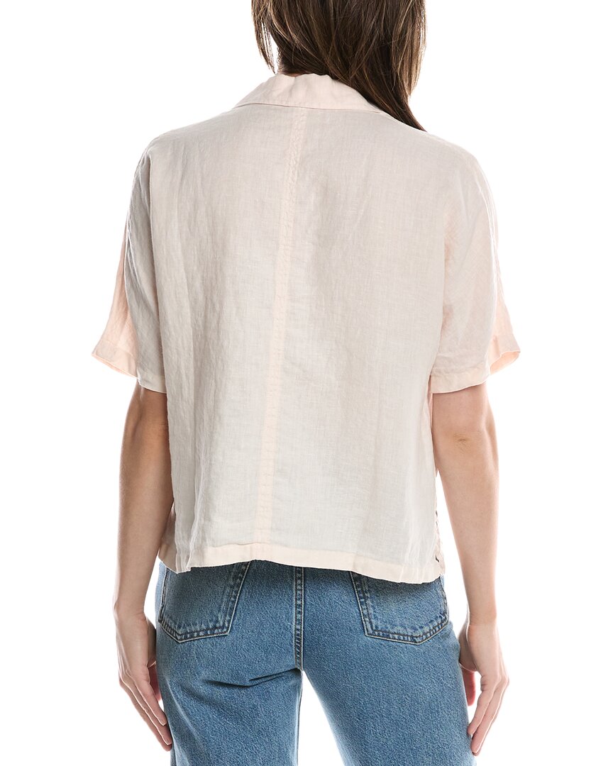 James Perse Lightweight Boxy Linen Shirt