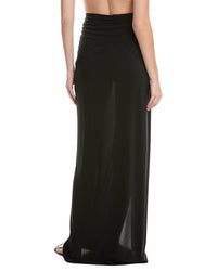 Norma Kamali Womens Ernie Scarf, Black