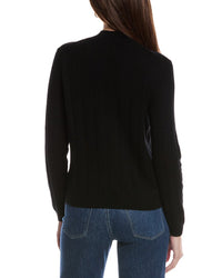 Bruno Magli Wide Rib Wool & Cashmere-Blend Sweater