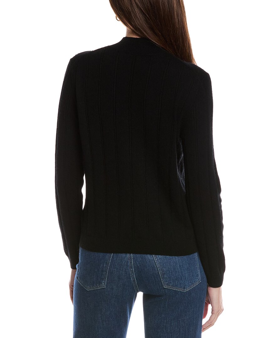 Bruno Magli Wide Rib Wool & Cashmere-Blend Sweater