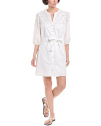 Sam Edelman Laine Shirtdress Regular 12 (L) White