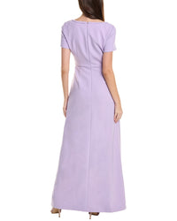 Carolina Herrera Square Neck Gown