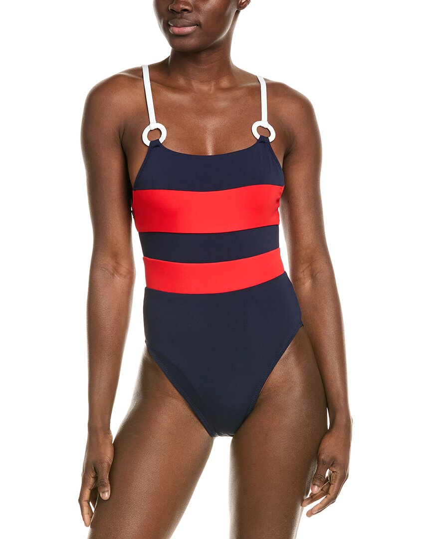 Robin Piccone Babe One-Piece Blue