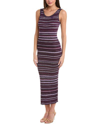 M Missoni Knit Maxi Dress Purple