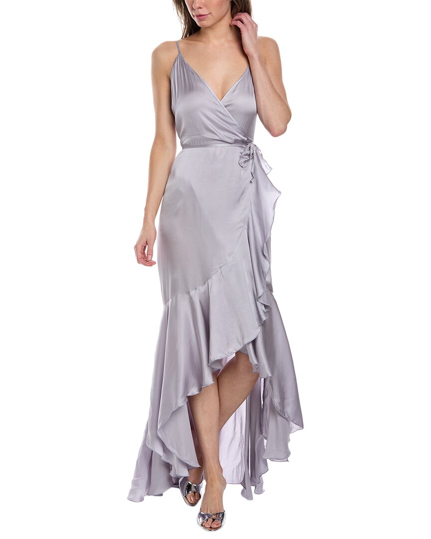 Walker&Wade Nadia Maxi Wrap Dress Purple