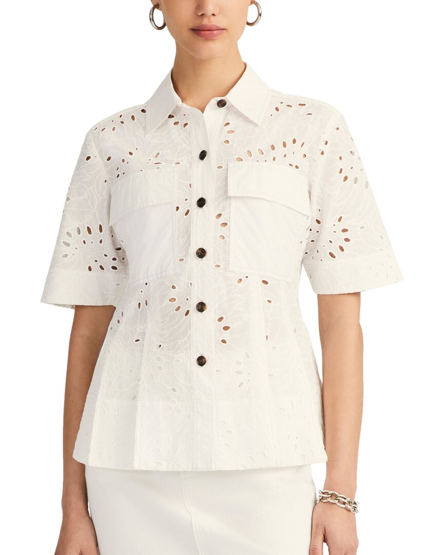 Derek Lam 10 Crosby Cilou Utility Shirt