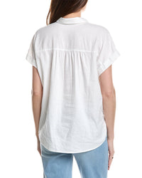 7 For All Mankind Easy Linen-Blend Shirt