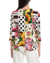 Dolce & Gabbana Silk-Blend Top